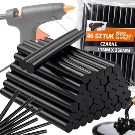 klej-do-pistoletu-na-goraco-wklad-11-mm-x-200-mm-czarny-1kg-46-szt