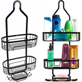 polka-lazienkowa-wiszaca-pod-prysznic-prysznicowa-czarna-podwojna-odporna