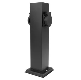 gniazdo-ogrodowe-slupek-elektryczny-2x230v-z-uziemieniem-ip44-30cm-czarny