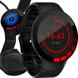 Zdjęcie produktu ZEGAREK SMARTWATCH WODOODPORNY MĘSKI PULS SPORT KROKI POWIADOMIENIA MENU