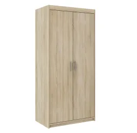 szafa-dwudrzwiowa-kapri-z-drazkiem-na-wieszaki-dab-sonoma-190x90cm