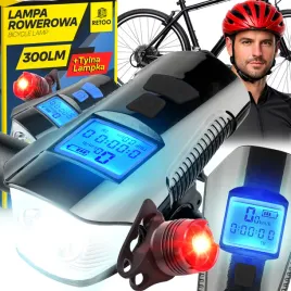 2x-lampka-rowerowa-przod-tyl-led-licznik-km-predkosciomierz-dzwonek-zestaw