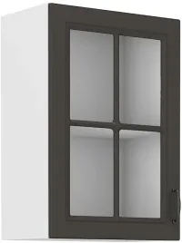szafka-kuchenna-witryna-40x72-stelvio-grafit-bialy