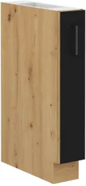 szafka-kuchenna-dolna-15cm-cargo-milo-czarny-i-dab-artisan