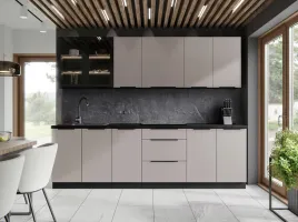 zestaw-mebli-kuchennych-ara-4-260cm-kaszmir-i-czarny-z-blatem-marmur-roma