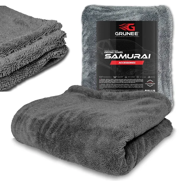 Ręcznik do osuszania samochodu auta SAMURAI 60x90cm 1200gsm okazja!