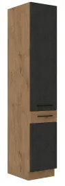 wysoka-szafka-kuchenna-komin-z-polkami-210x40cm-wigo-dab-lancelot-i-matera