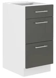 szafka-kuchenna-dolna-stojaca-40cm-lars-3-szuflady-premium-box-szary-polysk