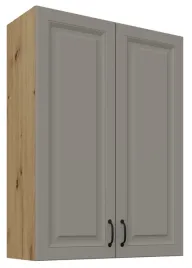 wysoka-wiszaca-szafka-kuchenna-80x108-stelvio-jasnoszara-i-dab-artisan