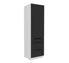 wysoka-szafka-kuchenna-komin-adel-z-szufladami-210x60cm-bialo-czarna