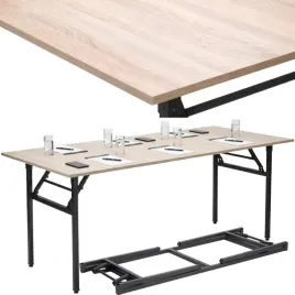 stol-bankietowy-rozkladany-skladany-konferencyjny-200x75x18cm-dab-sonoma