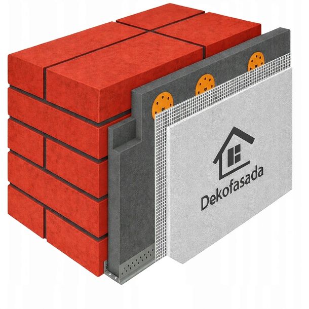 Zestaw na ocieplenie domu 100 m² styropian grafitowy EPS 033 15cm z dostawą