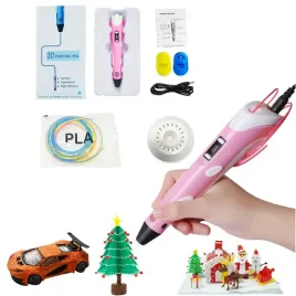 dlugopis-3d-dla-dzieci-drukarka-3d-pen-filament-pla-9m-rozowy