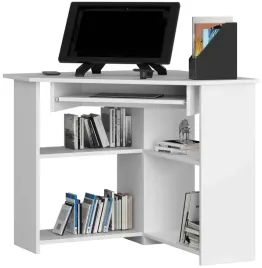 biurko-komputerowe-narozne-ted-80-cm-5-polek-klasyczne-stolik-szkolne-biale