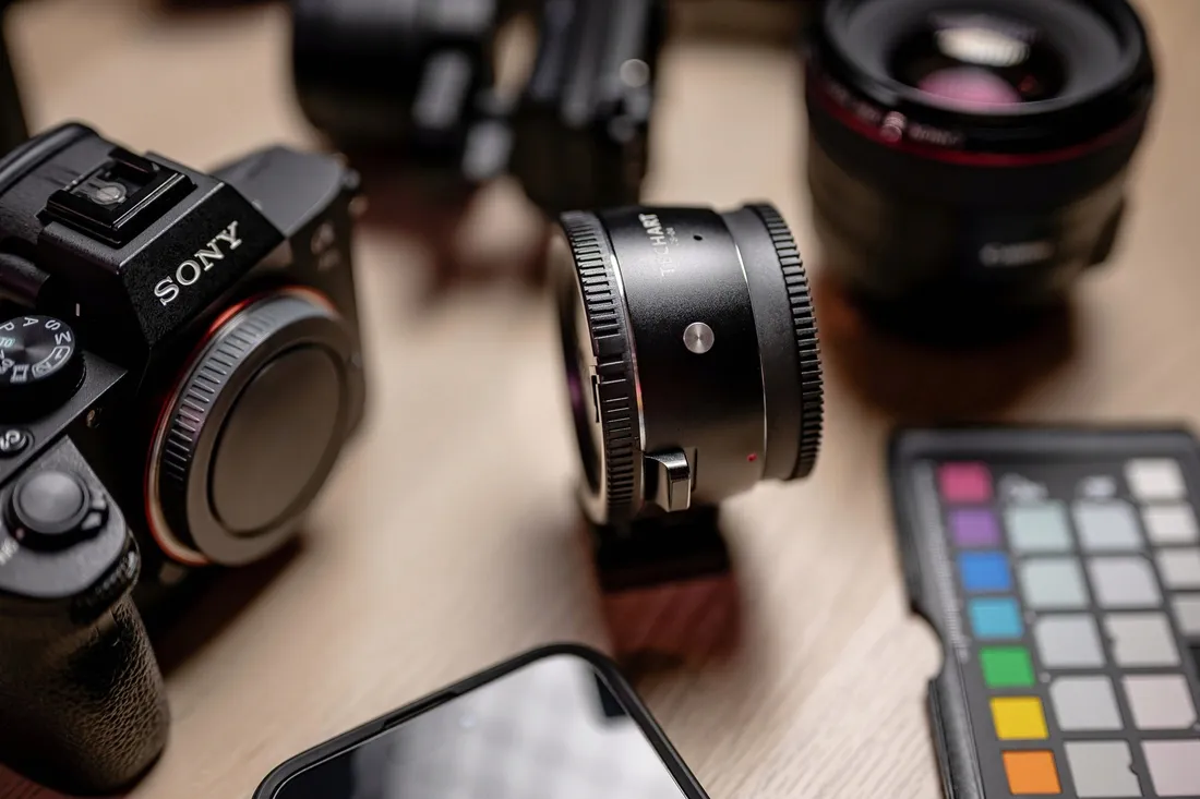 adapter-bagnetowy-techart-tcs-04-canon-ef-sony-e-stan-nowy