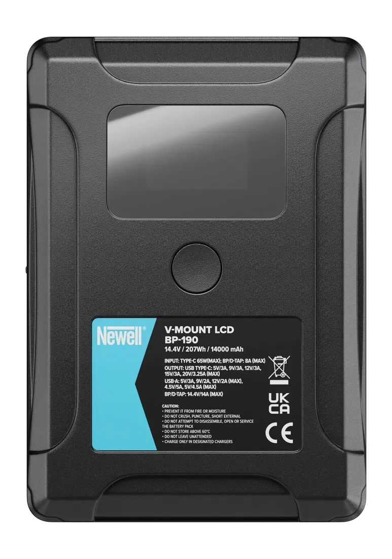 akumulator-newell-bp-190-lcd-v-mount-stan-nowy