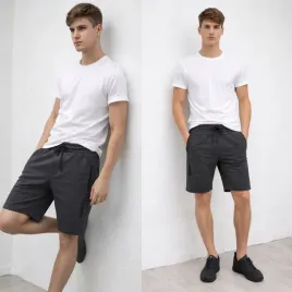 spodenki-meskie-szorty-z-bawelna-na-gumie-kieszenie-na-zamek-grafitowe-l
