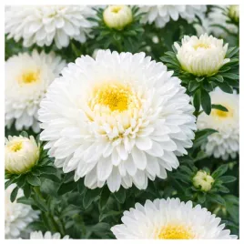 aster-chinski-ksiazecy-bialy-nasiona-kwiatow