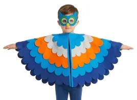 stroj-kostium-ptak-sowa-zestaw-maska-filcowa-skrzydla