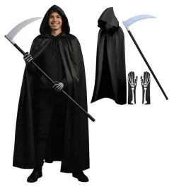 stroj-kostucha-smierc-peleryna-140cm-kosa-skladana-102cm-rekawiczki-kosci
