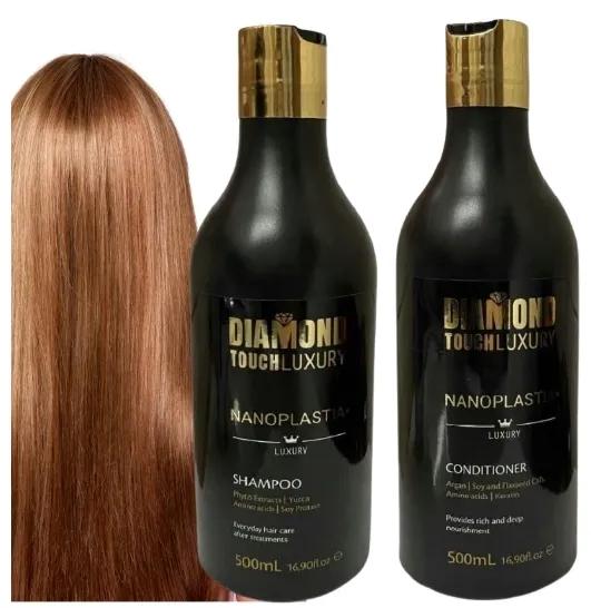 Zestaw po nanoplasti szampon i odżywka 2x 500ml DIAMOND TOUCH LUXURY