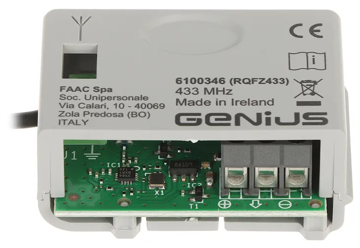 modul-radiowy-do-bram-genius-xf433-stan-opakowania-oryginalne