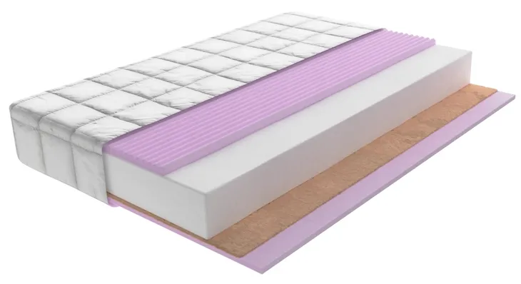 Materac 180x80 x11cm do Łóżka Piankowy Kokos LUX Strefowy