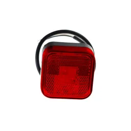 lampa-led-kwadratowa-czerwony-z-odblaskiem