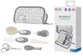 akuku-zestaw-pielegnacyjny-szczotka-cazki-nozyczki-do-wyprawka-dla-dziecka