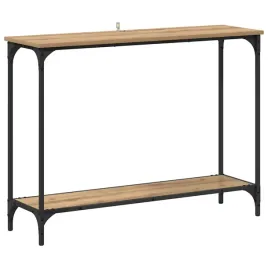 stolik-konsolowy-czarny-101-x-305-x-75-cm-stalowa-rama-regulowane-nozk