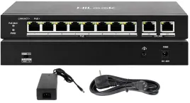 switch-poe-8xpoe-2x-uplink-do-rejestratorow-hilook-60w-tryb-extend