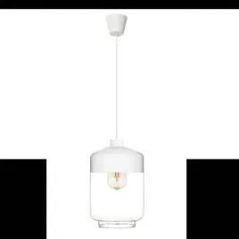 lampa-wiszaca-valentina-1b-biala-duzy-klosz-sloj-szklo-loft