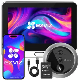 wizjer-ezviz-dp2c-karta-128gb-judasz-elektroniczny-z-kamera-i-dzwonkiem