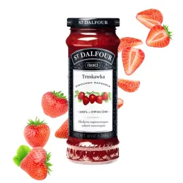 st-dalfour-owocowa-rapsodia-konfitura-truskawka-dzem-bez-cukru-284g
