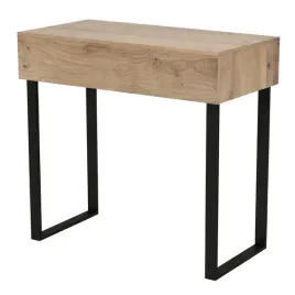 toaletka-konsola-lena-dab-artisan-75cm-czarne-u-metalowe