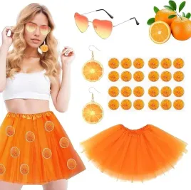 stroj-kostium-komplet-retro-pomarancza-dla-kobiet-aperol-karnawal-spodnica