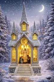 szopka-kosciol-bozonarodzeniowy-lampion-pozytywka-aniol-sniezna-latarnia