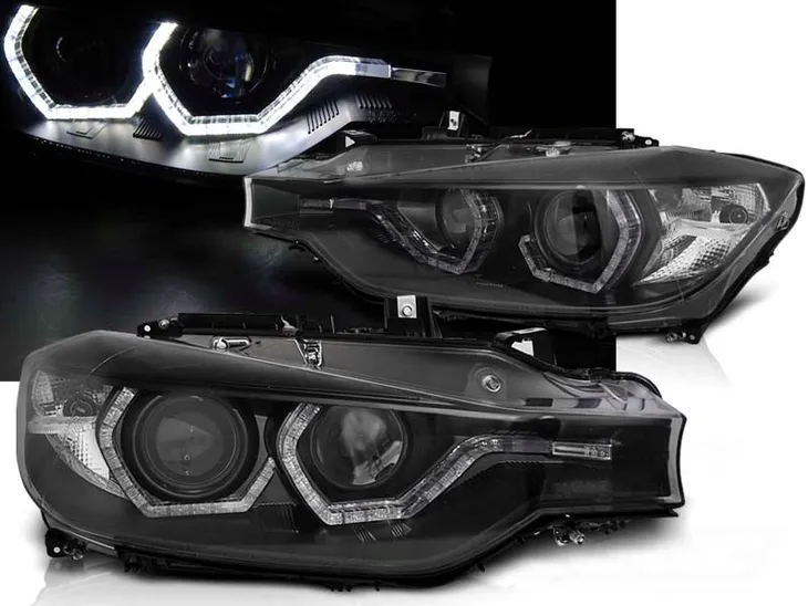 LAMPY BMW 3 F30 F31 RINGI LED DO JAZDY DZIENNEJ + SILNICZKI GRATIS!!