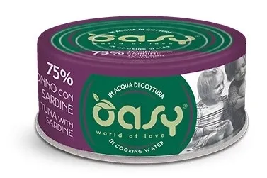 Oasy More Love Tuńczyk z sardynkami 70g puszka