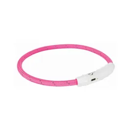 trixie-obroza-swiecaca-led-usb-m-l-45cm-7mm-rozowa