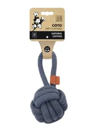 mpets-zabawka-coto-loop-pilka-z-uchwytem-11cm-szara