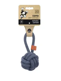 mpets-zabawka-coto-loop-pilka-z-uchwytem-8cm-szara
