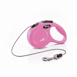 flexi-classic-xs-linka-3m-do-8kg-rozowa