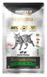 biofeed-euphoria-gluten-free-cat-sterilised-and-urinary-turkey-and-lamb-400g