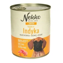 nekko-junior-indyk-marchew-siemie-lniane-800g-puszka