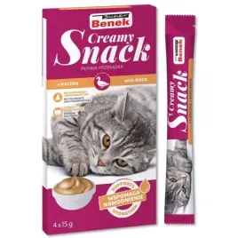 super-benek-creamy-snack-sosik-dla-kota-z-kaczka-4x15g