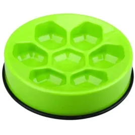 mpets-miska-spowalniajaca-jedzenie-cavity-okragla-zielona