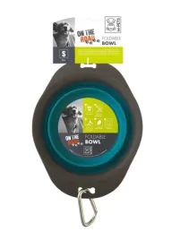 mpets-miska-skladana-on-the-road-s-420ml-turkus