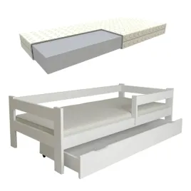 zestaw-lozko-dzieciece-ala-80x200-biale-szuflada-materac-stelaz-gratis