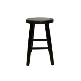 taboret-okragly-45-cm-bukowy-drewniany-orzech
